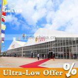 30x30m Trade Show Tent With Toughened Glass thumbnail-1