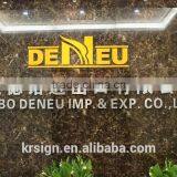 Custom LED Backlit Signage Stainless Outdoor Sign Board Material thumbnail-4