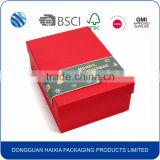 Custom printed empty cardboard paper shoe packaging box wholesale