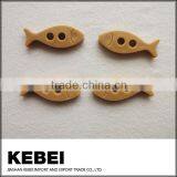 New Style Fishing Wooden Buttons for Baby Garments
