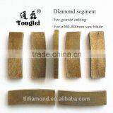 High speed DIA300~800mm diamond segment for cutting granite