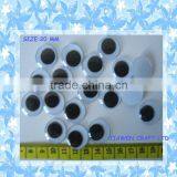 Party Decoration 20mm Black/White Plastic Toy Movable Eyes thumbnail-1