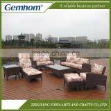 Waterproof Rattan Sofa Set With Cushion thumbnail-1