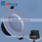 3 Years Warranty Led Downlight With Motion Sensor Dimmable Sensor Led Downlight 10W 900lm LED Downlight With Sensor Round Led