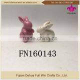 Novelty Custom Ceramic Tiki Salt Pepper Shaker for Easter Day thumbnail-1