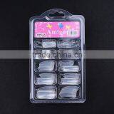 100 Pcs a Box Half Cover Nail Tips Clear French Acrylic Artificial False Nails Tips Nail thumbnail-6