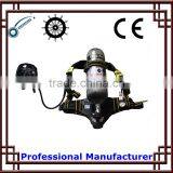 Silicone Full Face Mask ,open-circuit Positive Pressure Breathing Apparatus,firefighter thumbnail-1