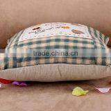 Personality Cartoon Embroidered Cushion Cover Sofa Chair Head Pillow thumbnail-5