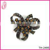 Antique Rhinestone Brooch In Women Accessories thumbnail-1