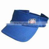 100% Cotton Sun Visor Cap With Delicate Embroidery on Front thumbnail-1