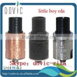 Most popular little boy rda 22mm diameter ,stainless /black /copper little boy rda