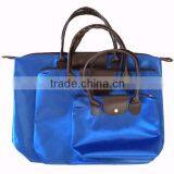 Hot Sale Cheap Polyester Lady Hand Bag Beach Bag With Handle Manufacturer thumbnail-2