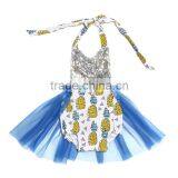 Baby Sequin Rompers Boutique Pineapple Romper thumbnail-1