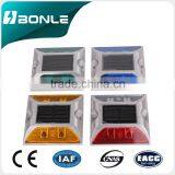 2014 Best Selling Excellent Safety Compression Resistance Aluminium Alloy + PC Road Stud With Solar Panel thumbnail-4