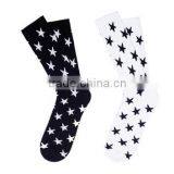 Oem Popular Adult Unisex Knitting Jacquard Crew Dress Stars Socks thumbnail-2