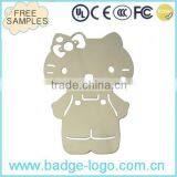 Chinese Style Flower Shape Metal Bookmark for Souvenir thumbnail-2