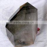 5.05kg Big Green Phantom Obelisk Clear Crystal Decorative Wand for Sale thumbnail-3