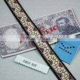 Repeat Logo High Quality Computerized Woven Clothing Fabric Rope thumbnail-1