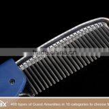 Disposable Plastic Foldable Hair Comb Hotel Amenity Hotel Supplies High Quality Hair Comb thumbnail-2