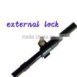 Popular Red Four Sections Carbon Fiber Telescopic Trekking Pole Nordic Walking Stick thumbnail-4