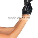 Sexy Cropped Satin Ruffle Gloves Accessory Women Short Gloves thumbnail-2