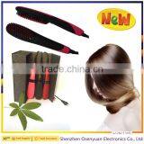 2016 New Arrived Fast Shipping Brush Ionic With LCD Hair Straightener Comb thumbnail-1