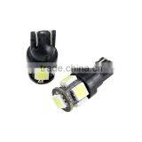 W5W 12V 5smd Auto Led Lamp Light Bulb Canbus T10 thumbnail-3