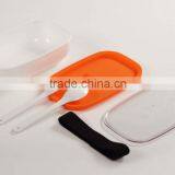 BPA Free Plastic Lunch Box With Silicone Inner Lid for Children thumbnail-3