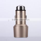dual USB 3.1A stainless steel emergency hammer car charger