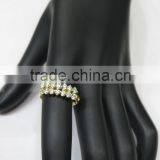 Real Yellow Gold Diamond Ring 18K 0.84cts 2.700 Grams thumbnail-4