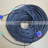 100FT SLIM VGA Monitor Cable with Audio 3.5 M-M