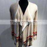 Ladies Knitting Intarsia 100% Cashmere Cardigan