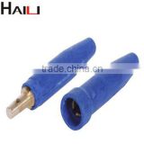 Japanese type 300A welding cable connector for cable connections blue color