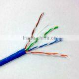 1000 Ft. Cat5E UTP Solid Copper PVC CMR-Rated Network Cable