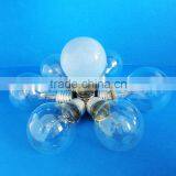 220v 55mm 60mm 60w 100w clear/frosted gls light bulbs