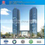 Curtain Wall of Aluminum Panel With Blue and White Procelain Supplier thumbnail-6