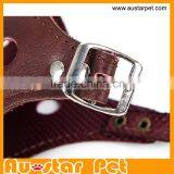 Comfortable Breathing Leather Pet Muzzle, Custom Dog Mouth Mask, Mouth Cover thumbnail-5