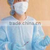 Nonwoven Blue Disposable Gowns Medical