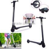 Carbon Fiber Folding Electric Scooter With 5 Inch Solid Tires for Adult thumbnail-4