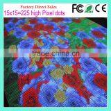 Highest Definition 15x15 Pixel Dot Stage Disco DJ Wedding Party NightClub DMX RGB Digital Anti-slip LED Dance Floor thumbnail-1