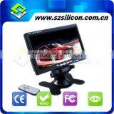 3-way video input 7 " inch car video monitors/car tft lcd color monitor