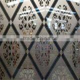 Marble Mirror Glass, Decorative Wall Mirror Glass,full tv Background Wall Mirror