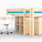 Hot Selling Children Bed New Design Solid Wood Material Kids Bunk Bed thumbnail-6