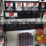 custom retail shop floor standing product hook metal display rack/display rack for hanging items/metal display stand
