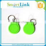 F08 chip compatible with S50 rfid key tag, NFC rfid key fob
