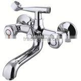 Side Mounted Double Handles Bathtub Faucets thumbnail-1