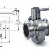 Pneumatic Butterfly Valve,wenzhou Stainless Steel Check Valve,ss316 Sanitary Butterfly Valve thumbnail-4