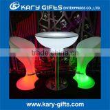2016 NEW Commercial Furniture LED Lit Tall Cocktail Table Hot Sale LED Furniture thumbnail-1