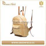 Brown Kraft Paper School Bag Backpack, Washable Paper Bag for Students thumbnail-4