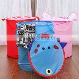 Lovely Cartoon Print Folding Pop up Laundry Hamper Collapsible Laundry Basket Foldable Storage Basket thumbnail-2